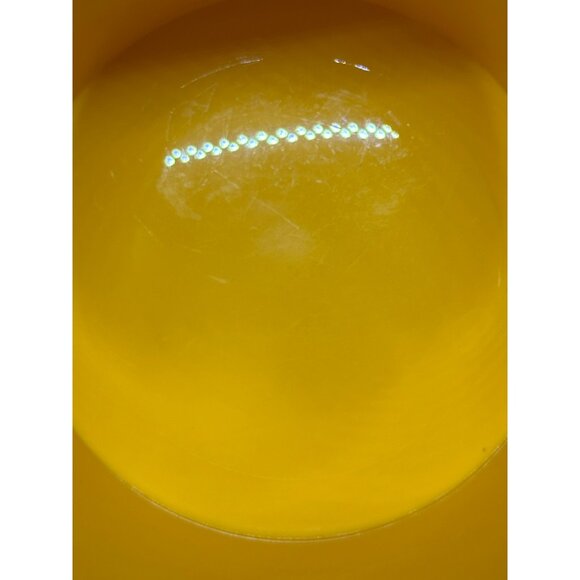 VTG Tupperware Golden Yellow Canisters Lids Retro Kitchen Set of 2 Harvest Maze - Picture 7 of 9